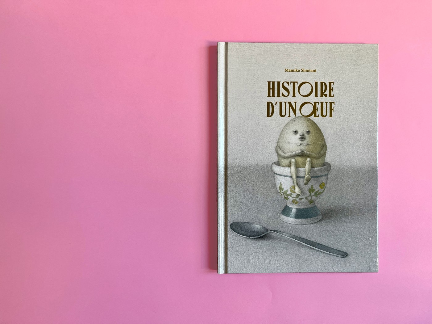 couverture de l'album Histoire d'un oeuf de Mamiko Shiotani aux éditions La Partie.