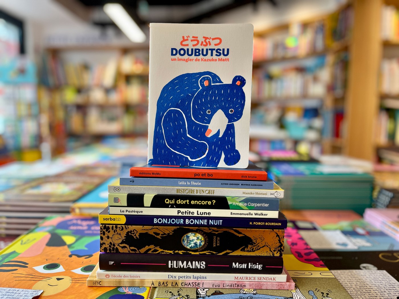 Sélection de livres jeunesse.