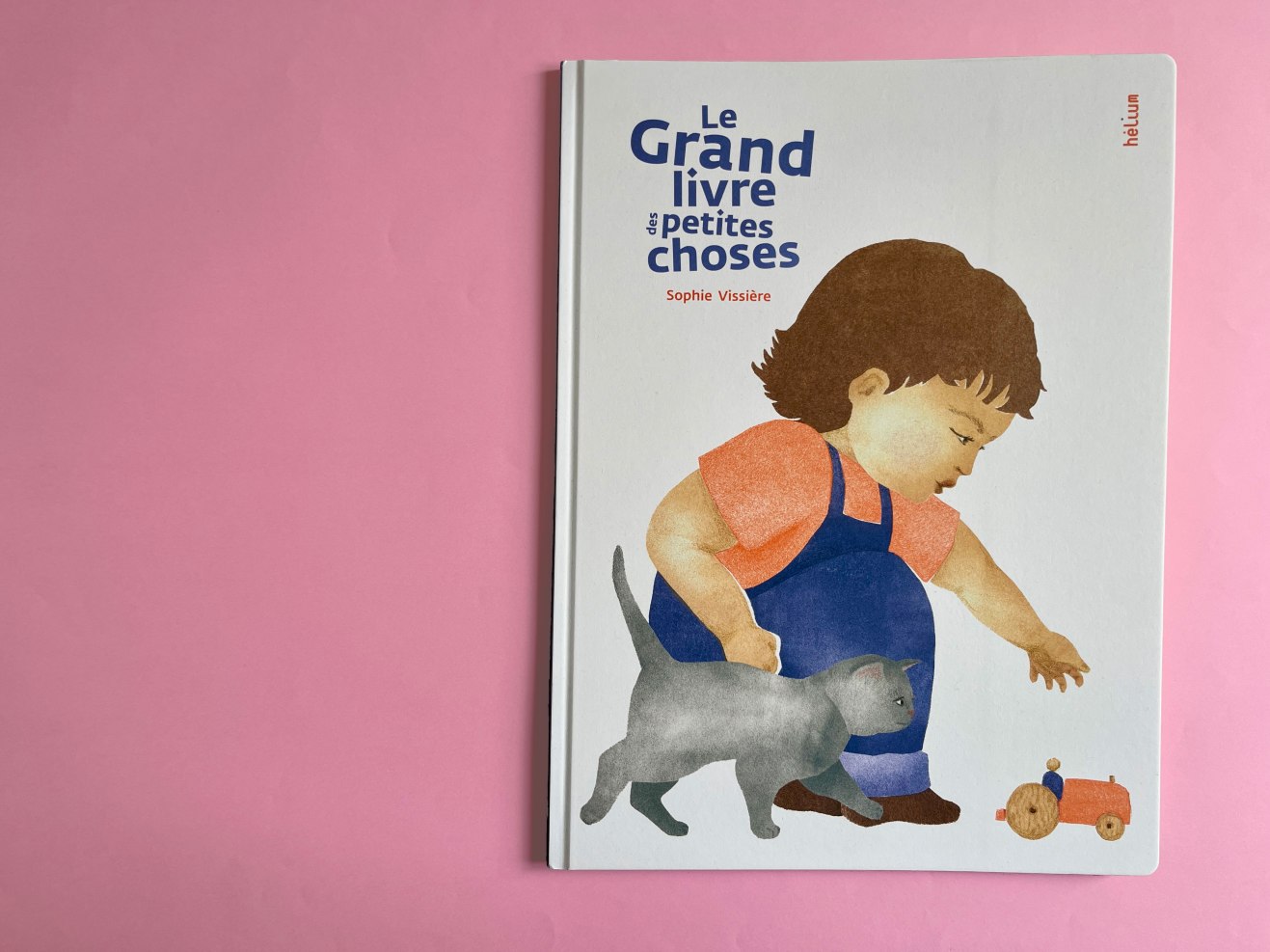 Couverture Le Grand Livre des Petites Choses, Sophie Vissière, éd. hélium.